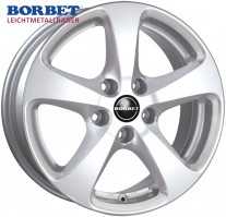 BORBET CC Crystal Silver