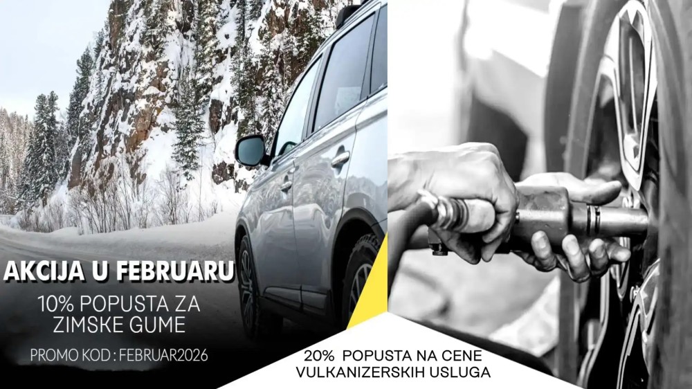 Akcija zimskih guma FEBRUAR 2026