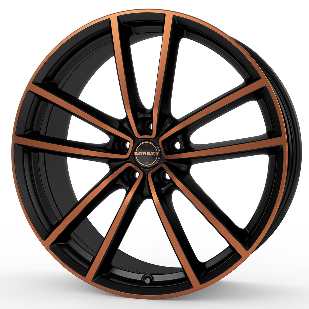 W BLACK COPPER POLISHED MATT 19x8-5/112