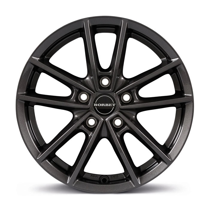 W MISTRAL ANTHRACITE GLOSSY 18x8-5/112