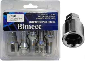 BIMECC SIGURNOSNI ŠRAFOVI M14X1.25X43 60*