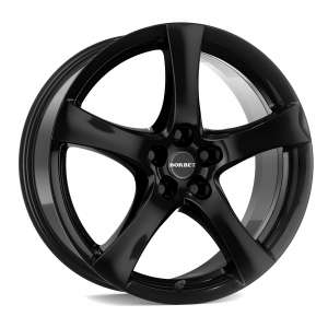 F BLACK GLOSSY 17x7-5/114.3