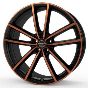 W BLACK COOPER POLISHED MATT 18x8-5/112