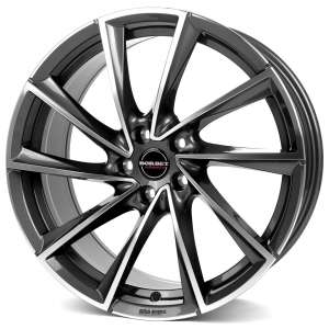 VTX GRAPHITE POLISHED 18x8-5/114.3