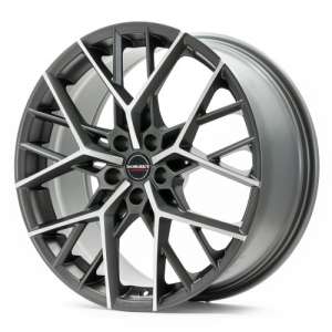 BY TITAN MATT POLISHED 19x8.5-5/112