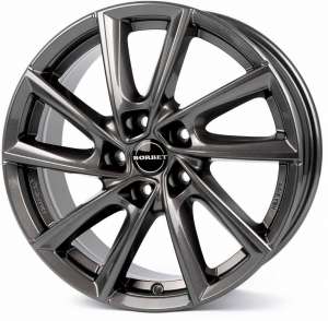 V MISTRAL ANTHRACITE GLOSSY 18x7-5/110
