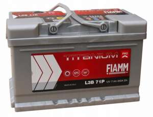 12V-71AH D+ FIAMM TITANIUM PRO, L3B71P