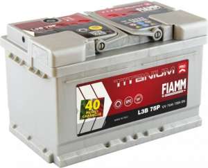 12V-75AH D+ FIAMM TITANIUM PRO, L3B75P