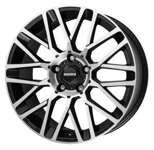 REVENGE EVO MATT BLACK POLISHED 18x8-5/120