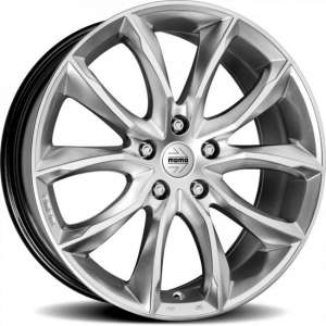 SCREAMJET GLOSSY SILVER 17x8-5/120