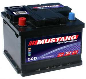 12V 50AH L+ MUSTANG