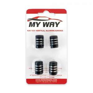 MY WAY KAPICE VENTILA ALU bl/silv