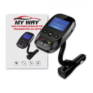 MY WAY MP3 MULTIFUNKCIONALNI FM TRANSMITER ZA AUTO