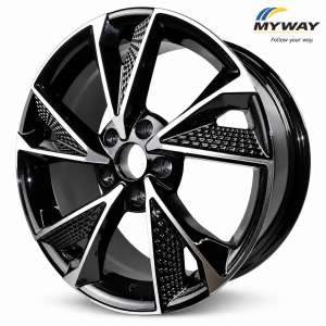 GLOSSY BLACK POLISHED 18x8-5/112