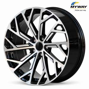 GLOSSY BLACK POLISHED 21x9-5/112