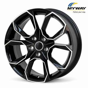 GLOSSY BLACK POLISHED 18x8-5/112