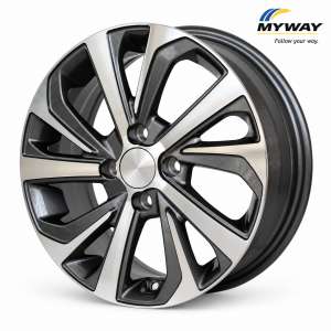 GLOSSY BLACK POLISHED 15x6-4/100