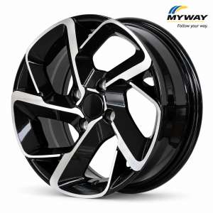 GLOSSY BLACK POLISHED 15x6.5-4/108