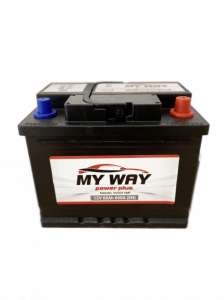 12V 60AH D+ 600A POWER PLUS - 242x175x190