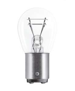 12V 21/4W R STD AUX BAZ15d